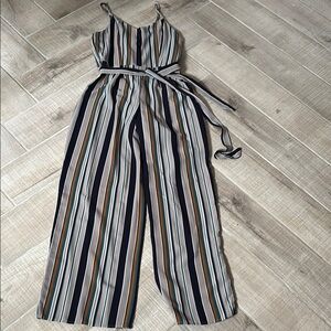 Striped Women's Jumpsuit